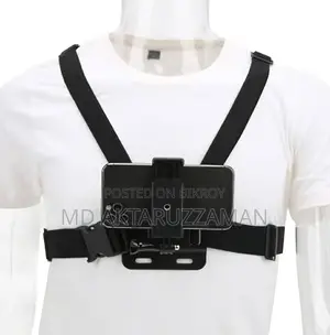 Camera Chest Mount With Phone Holder for Smartphone and Action Camera