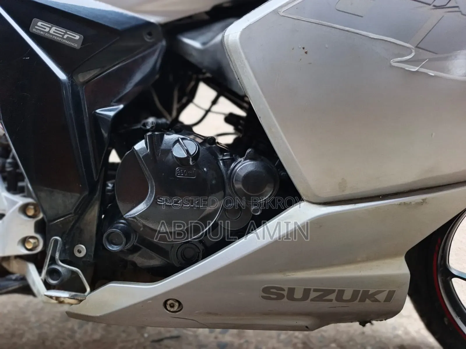 Suzuki Gixxer SF FI 2023 Silver