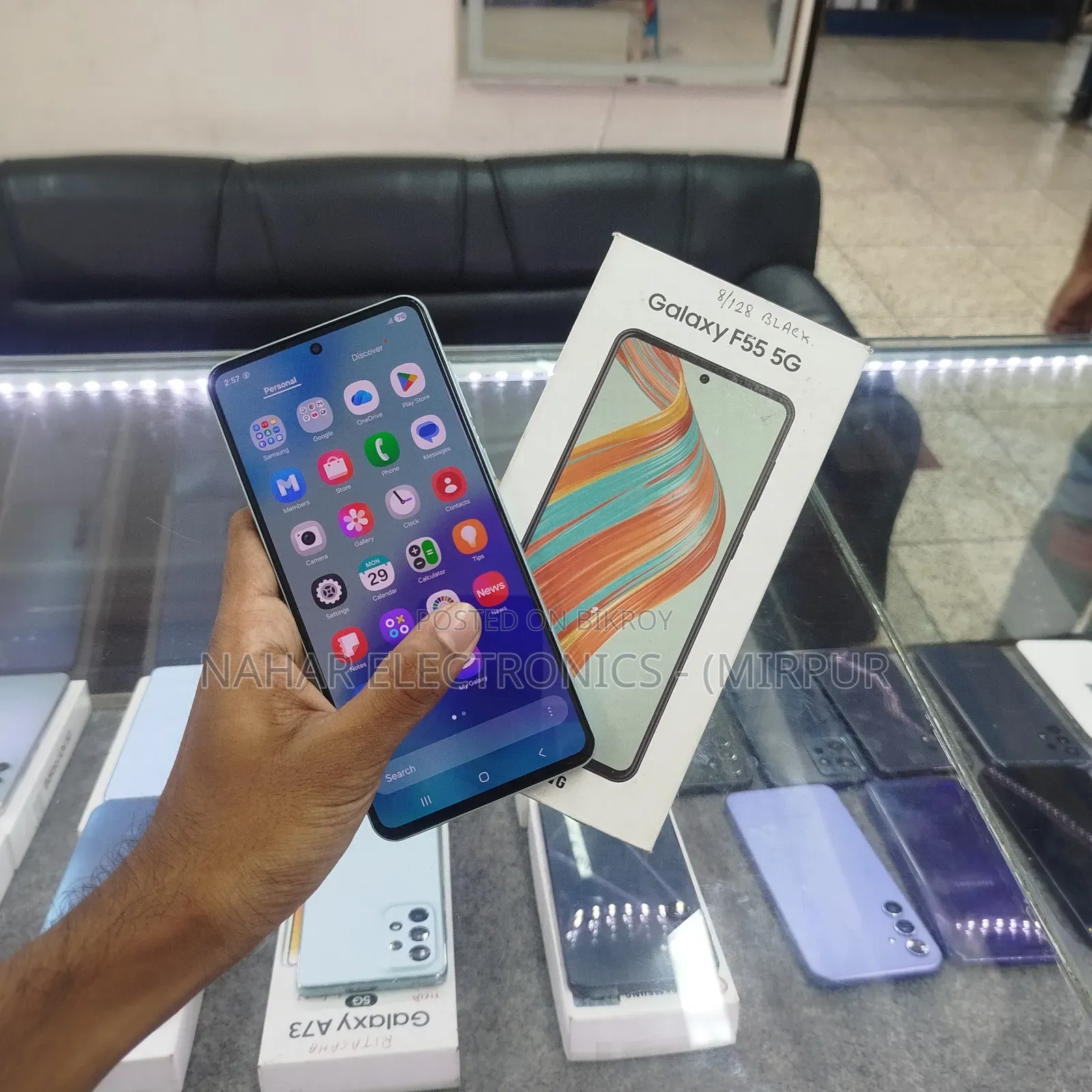 Samsung Galaxy F55 128 GB Blue