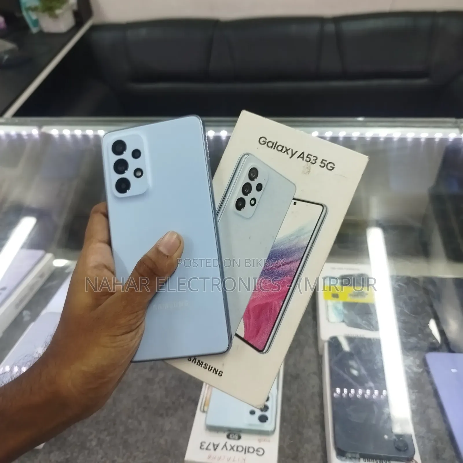 স্যামসাং গ্যালাক্সি এ৫৩ ৫জি ১২৮ জিবি সাদা