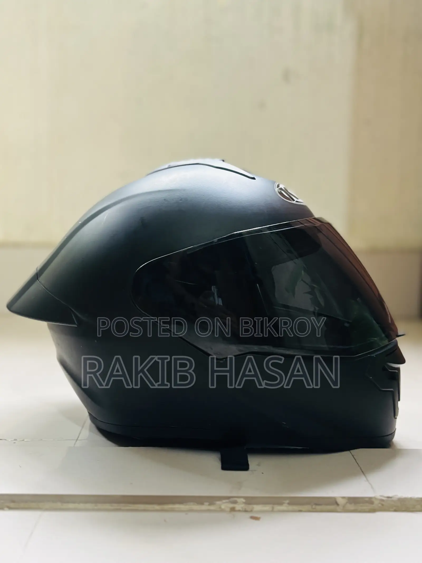 Aerostar Axter Solid Matt Black— Helmet