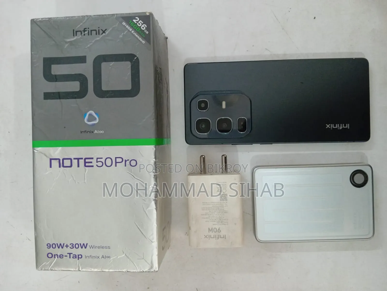 Infinix Note 50 Pro 4G 256 GB Black