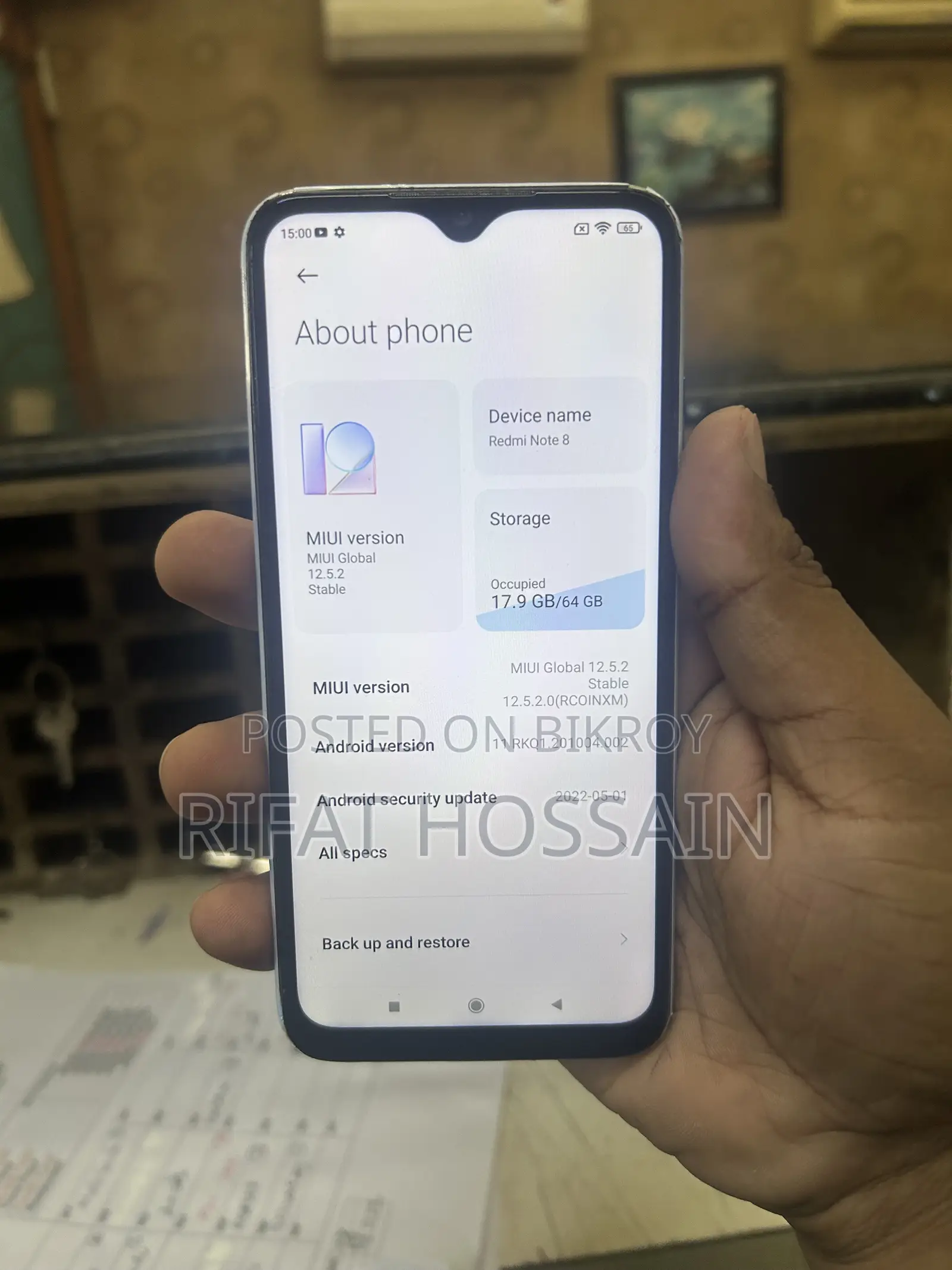 Xiaomi Redmi Note 8 64 GB Silver