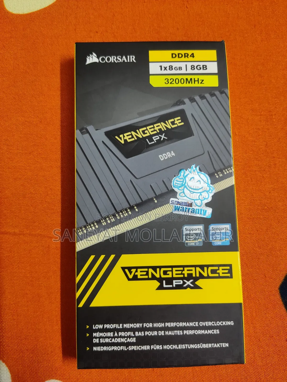 Corsair Vengeance LPX 8gb Ram