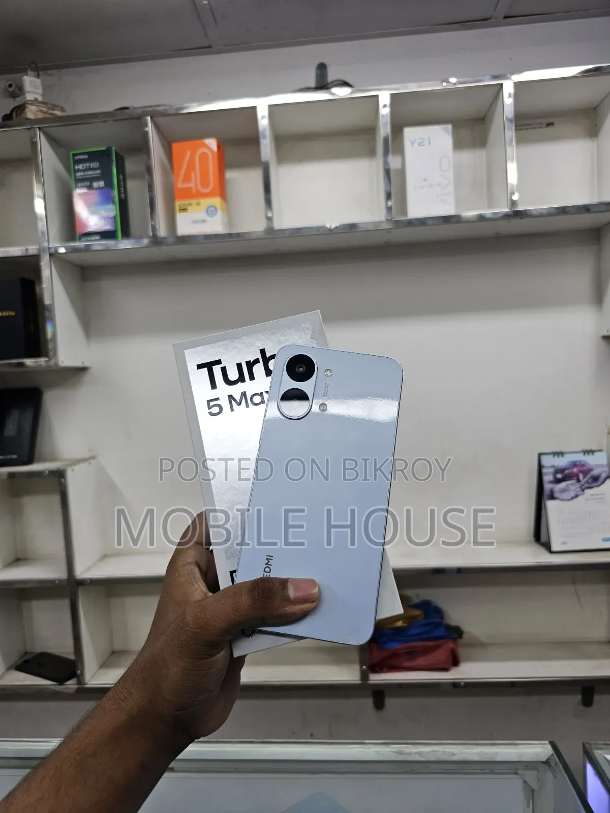 Xiaomi Redmi Turbo 5 Max 256 GB Silver
