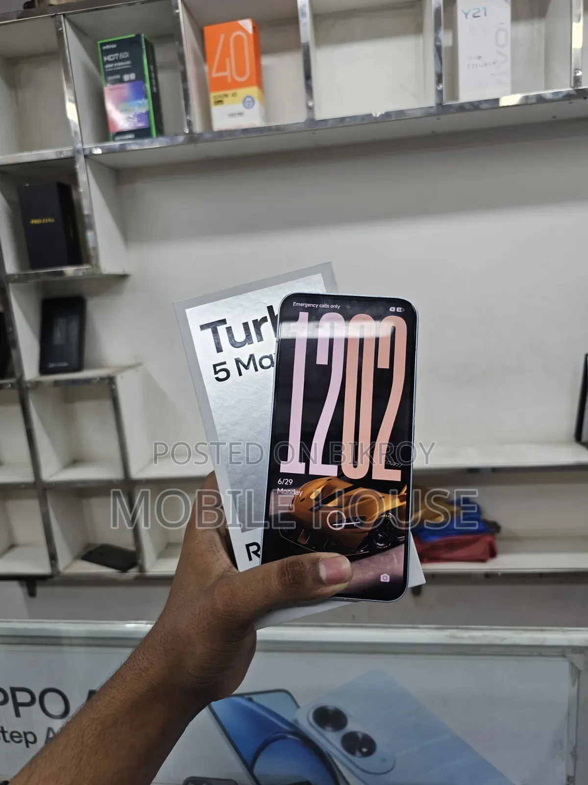 Xiaomi Redmi Turbo 5 Max 256 GB Silver