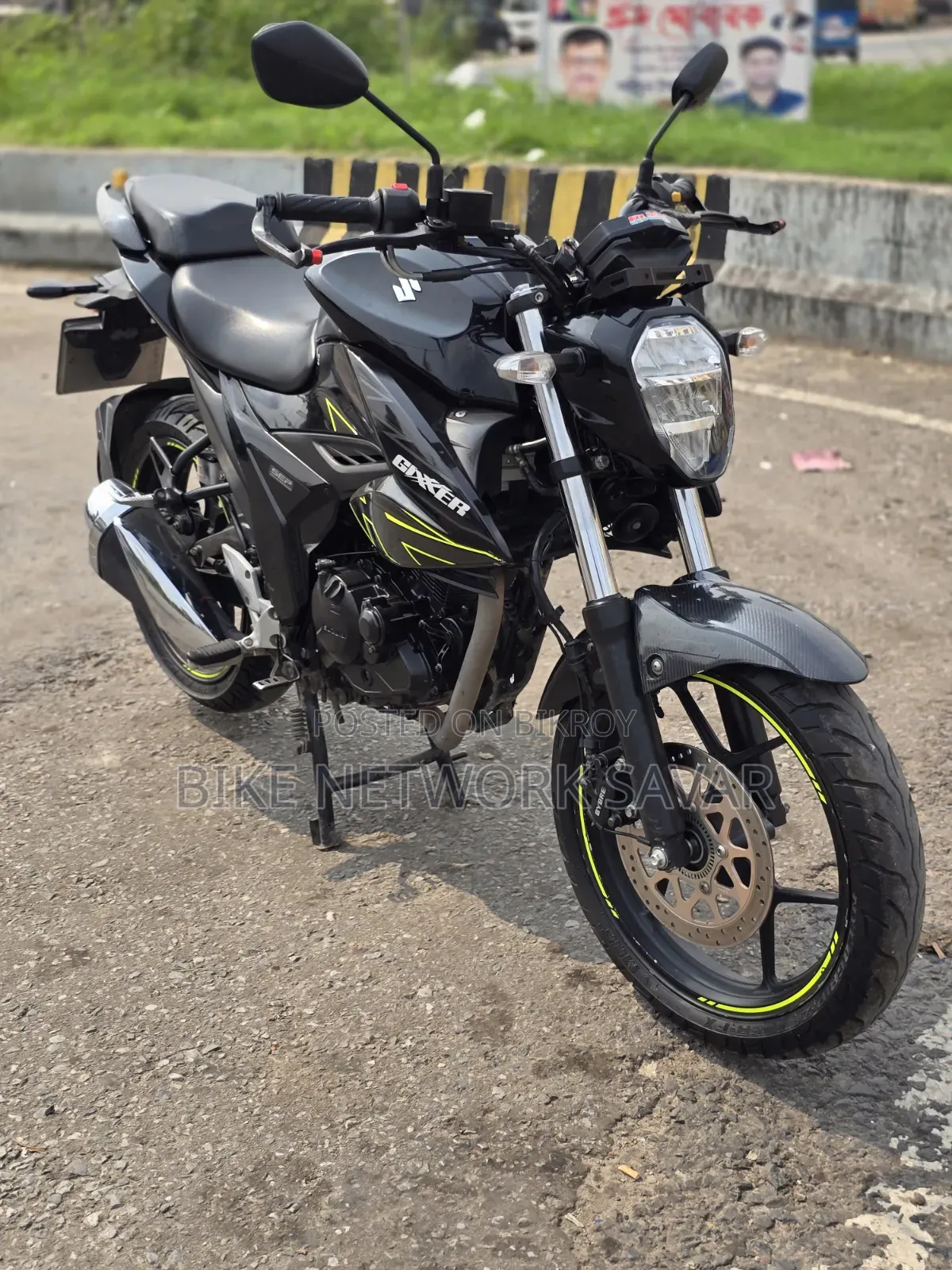 Suzuki Gixxer Fi ABS 2024 Black