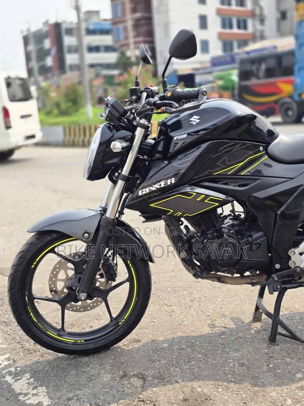 Suzuki Gixxer Fi ABS 2024 Black