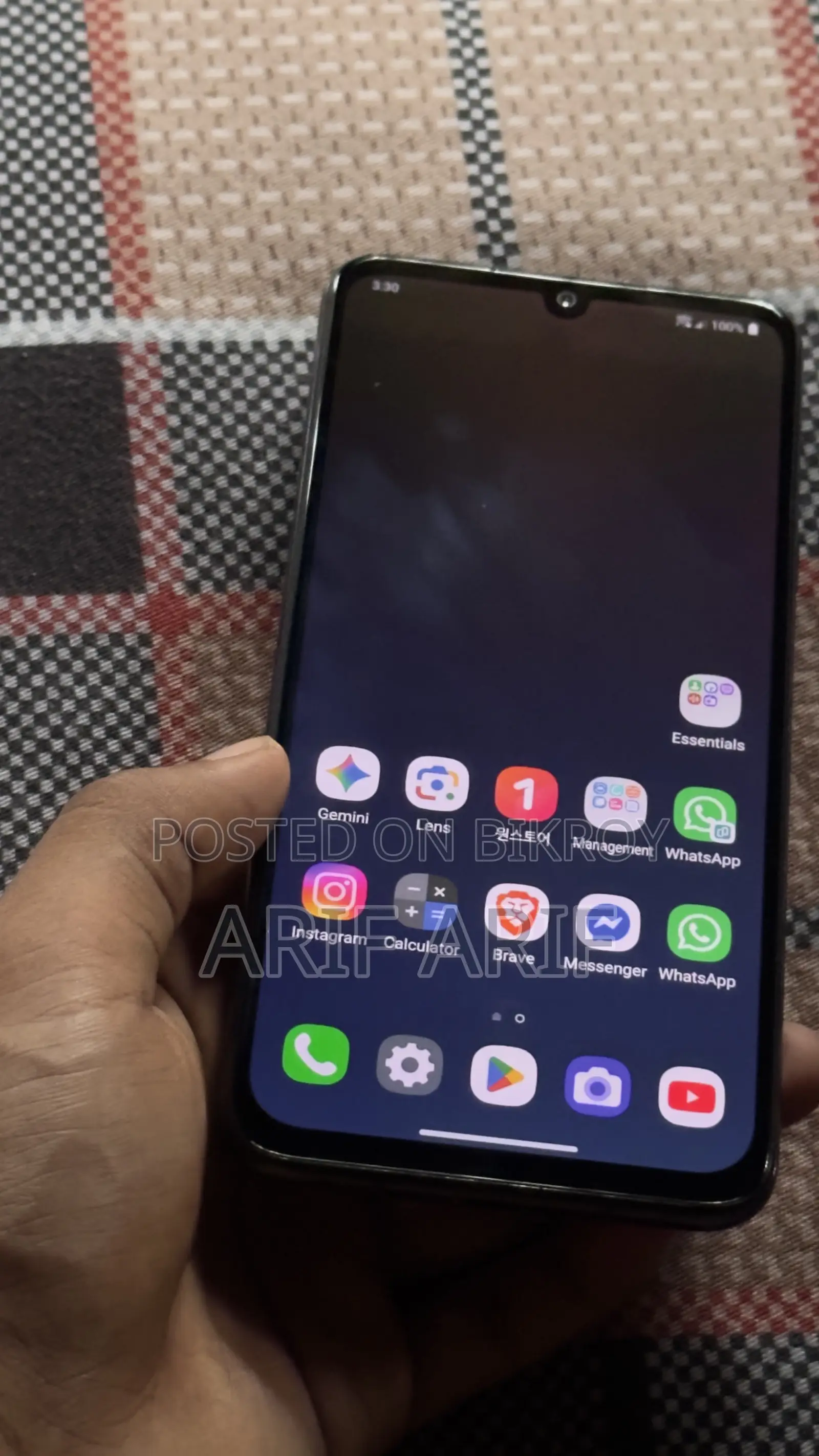 LG V50S ThinQ 5G 128 GB Blue