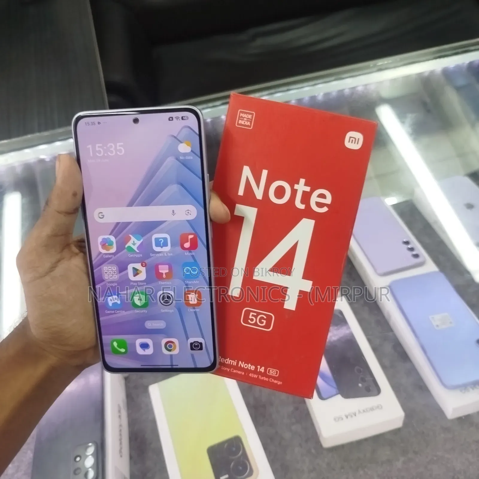 Xiaomi Redmi Note 14 5G 256 GB Red