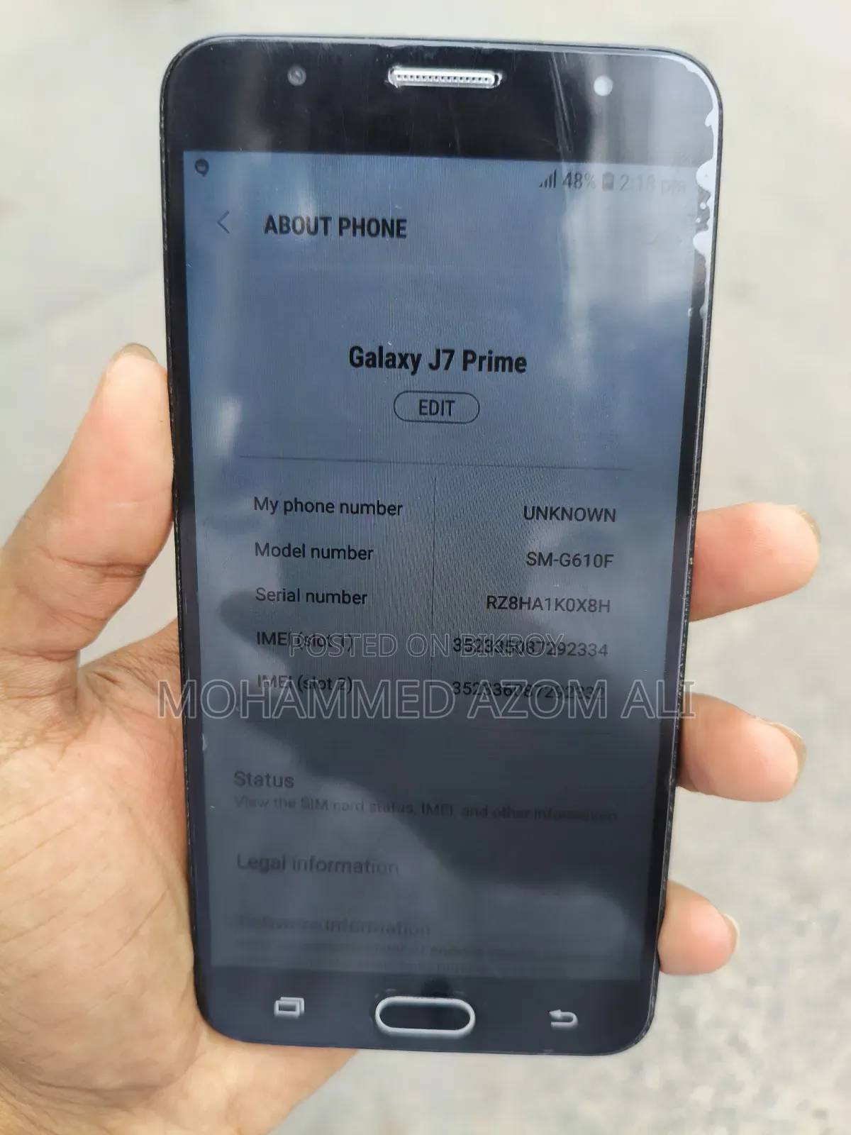 Samsung Galaxy J7 Prime 16 GB Blue