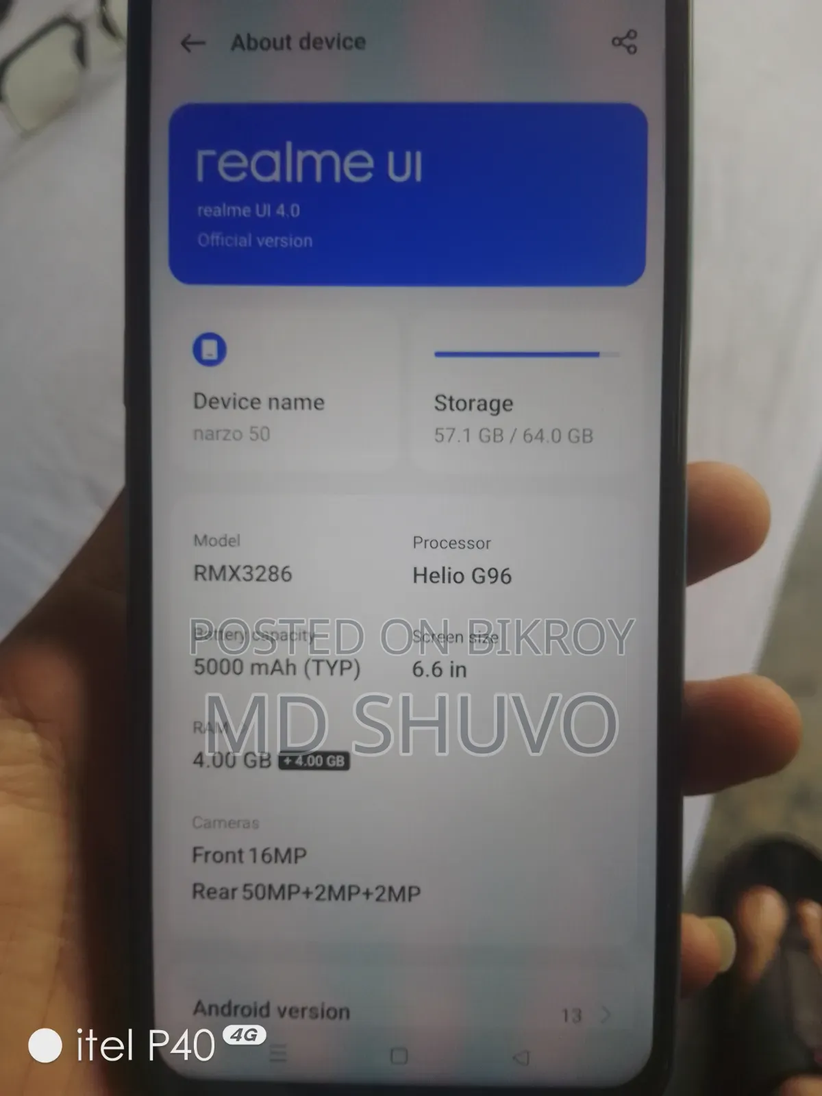 Realme Narzo 50 64 GB