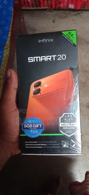 Infinix Smart 20 64 GB Silver