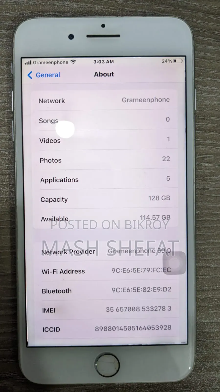 Apple iPhone 7 Plus 128 GB Rose Gold
