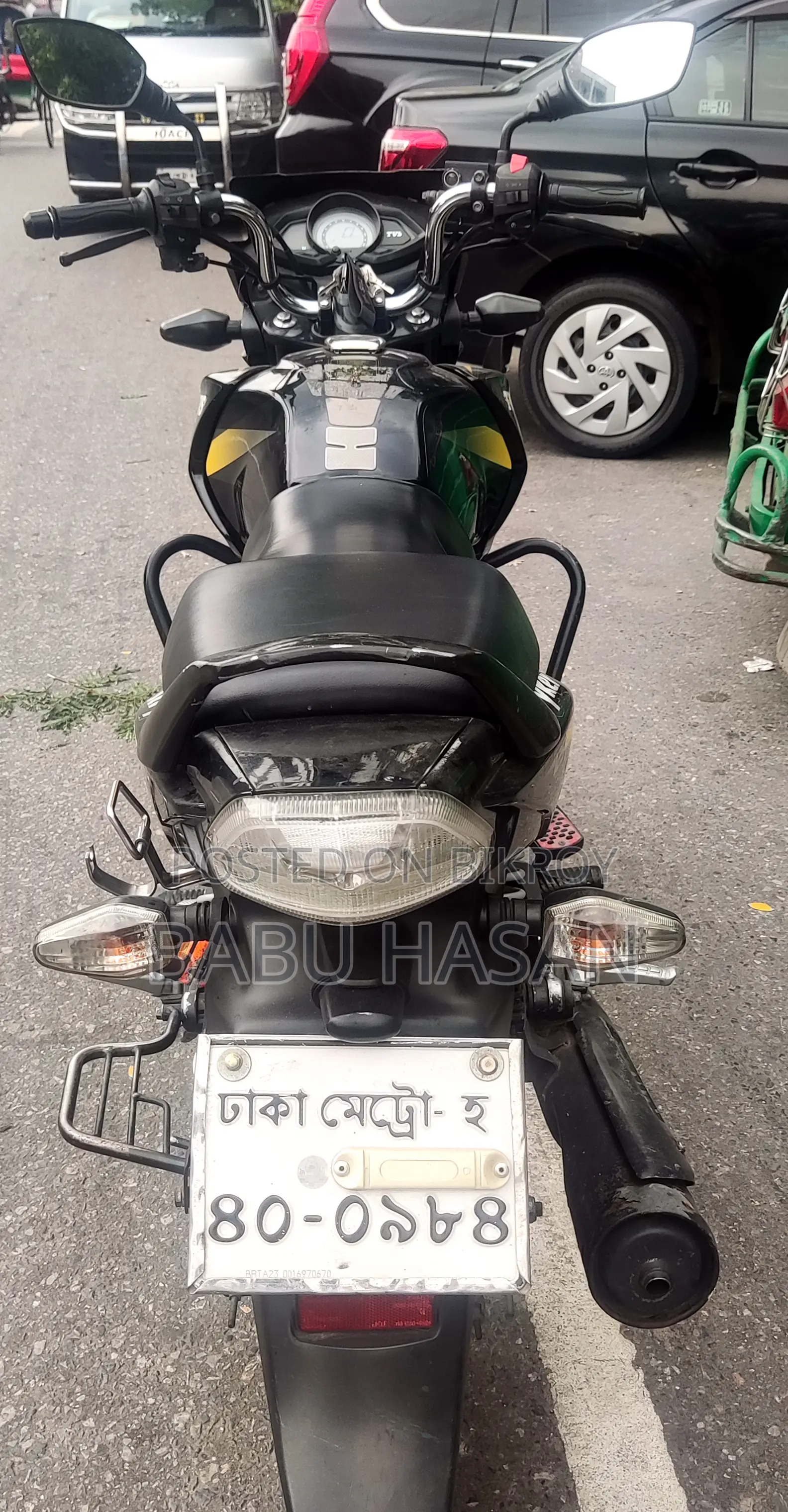 টিভিএস স্ট্রাইকার ১২৫ ২০২৩ ব্ল্যাক