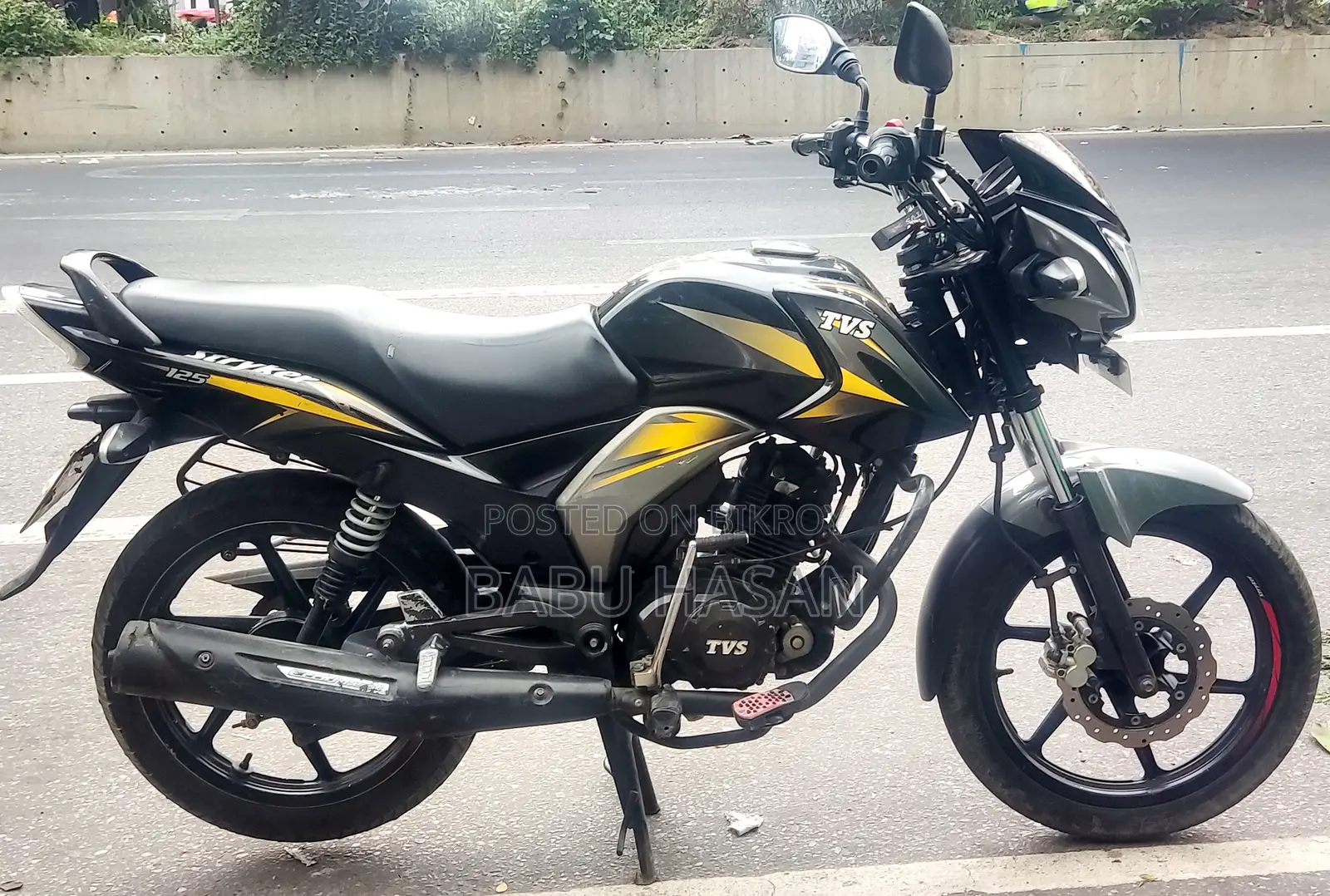 টিভিএস স্ট্রাইকার ১২৫ ২০২৩ ব্ল্যাক