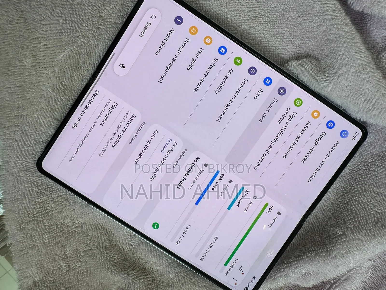 Samsung Galaxy Z Fold 5 256 GB Blue