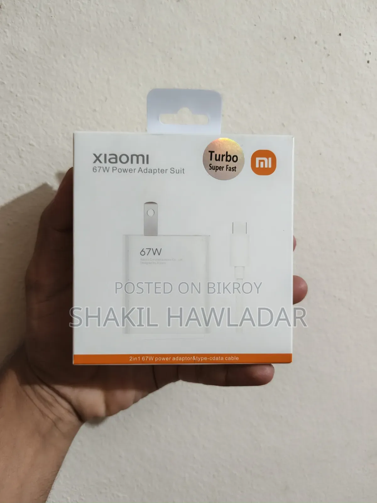Xiaomi 67 Watt Fast Charger