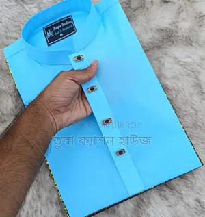 গরম এর আরাম আদি কাপড় এর তৈরী পাঞ্জাবি।