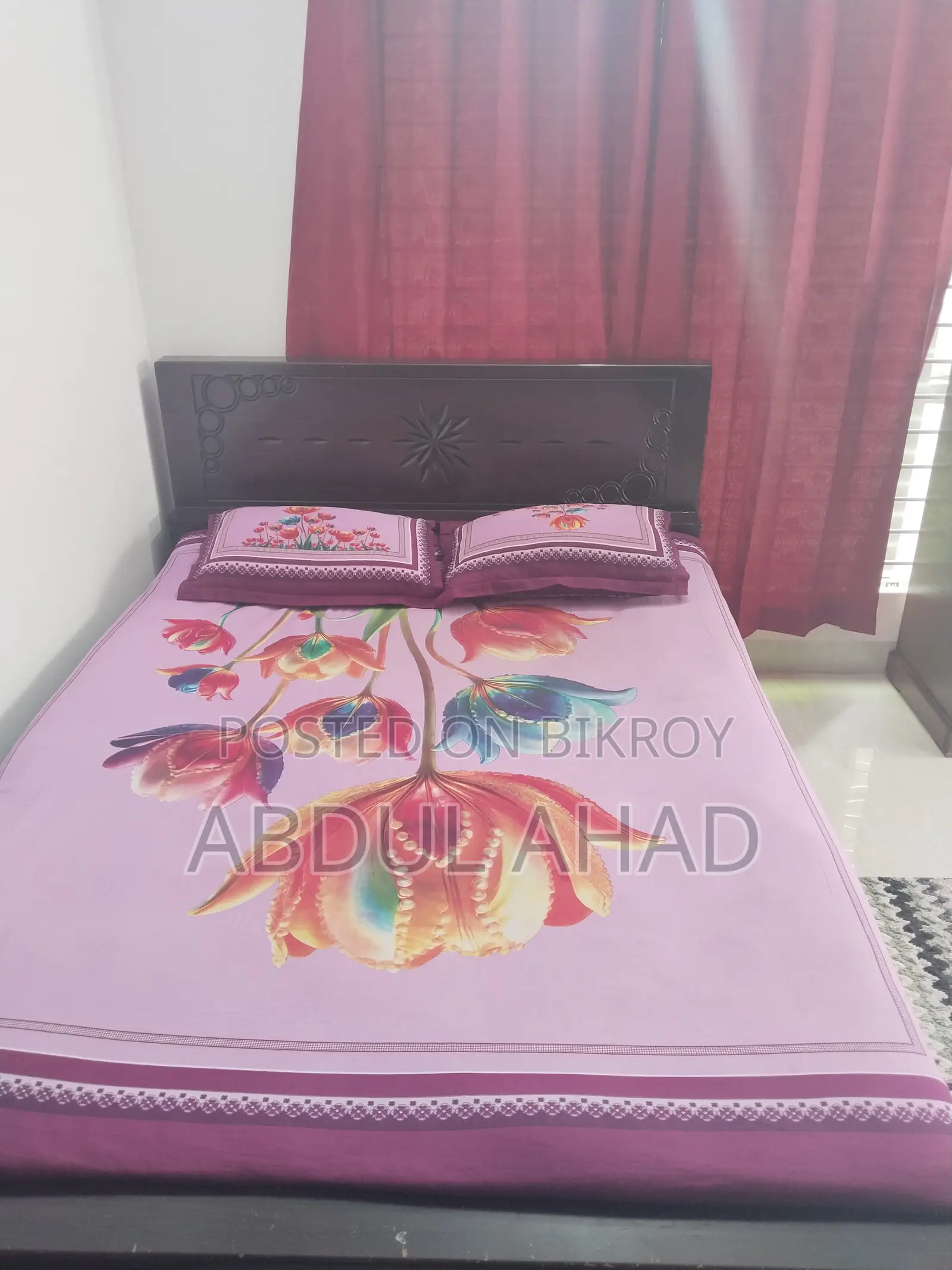 ফ্রেশ কন্ডিশন এর খাট বিক্রি করা হবে।