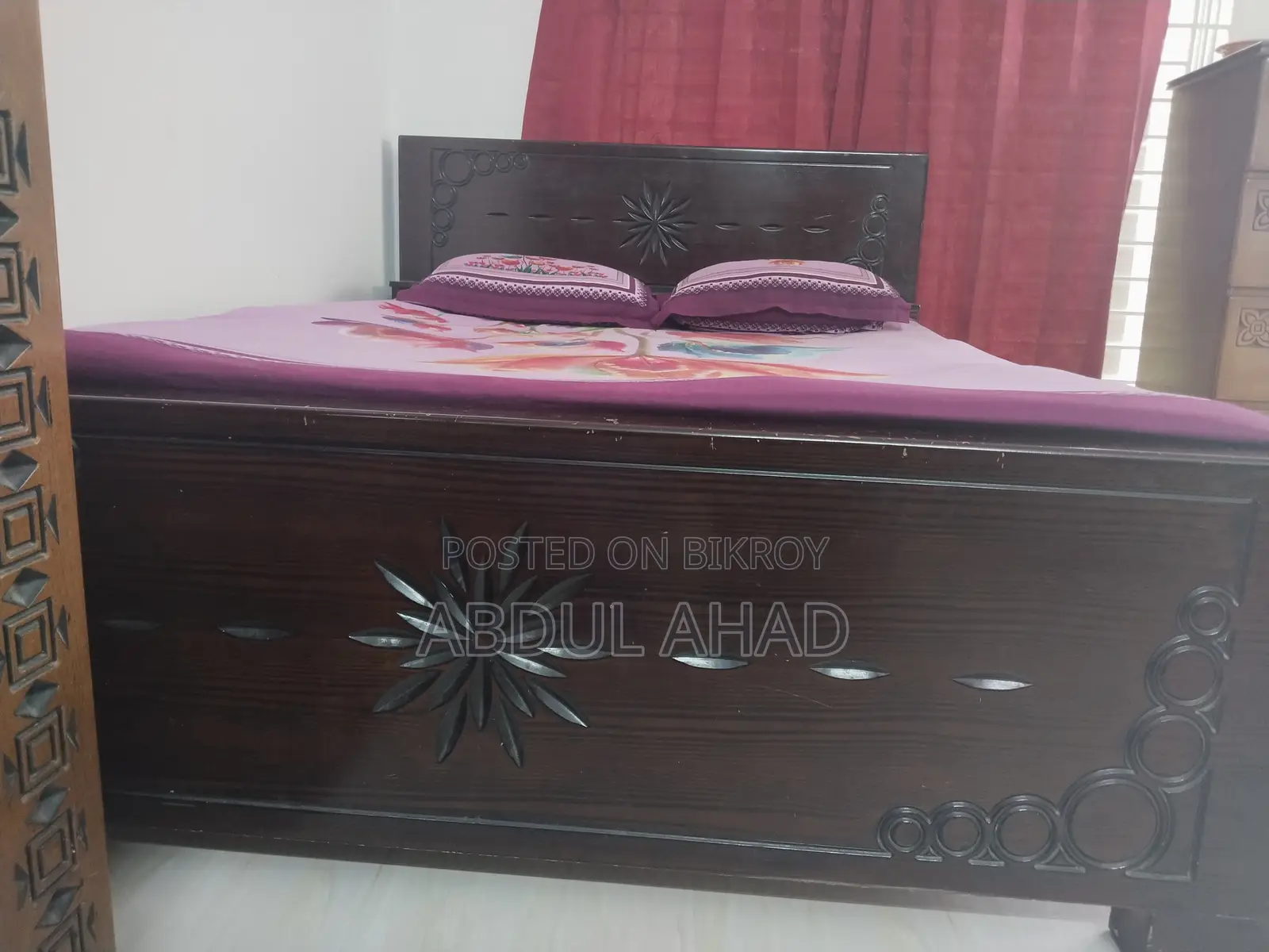 ফ্রেশ কন্ডিশন এর খাট বিক্রি করা হবে।