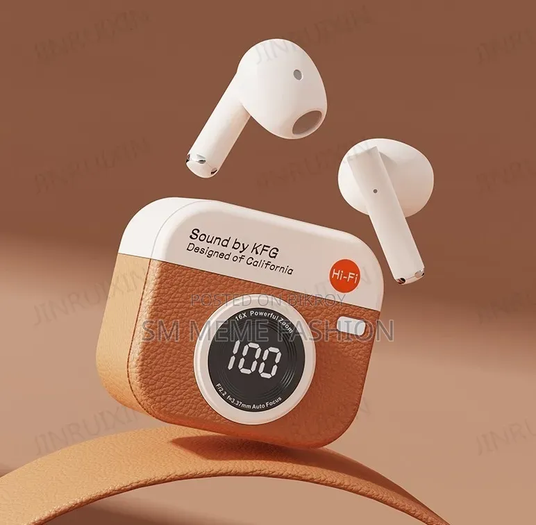 Q86 Retro Camera Style Earbuds