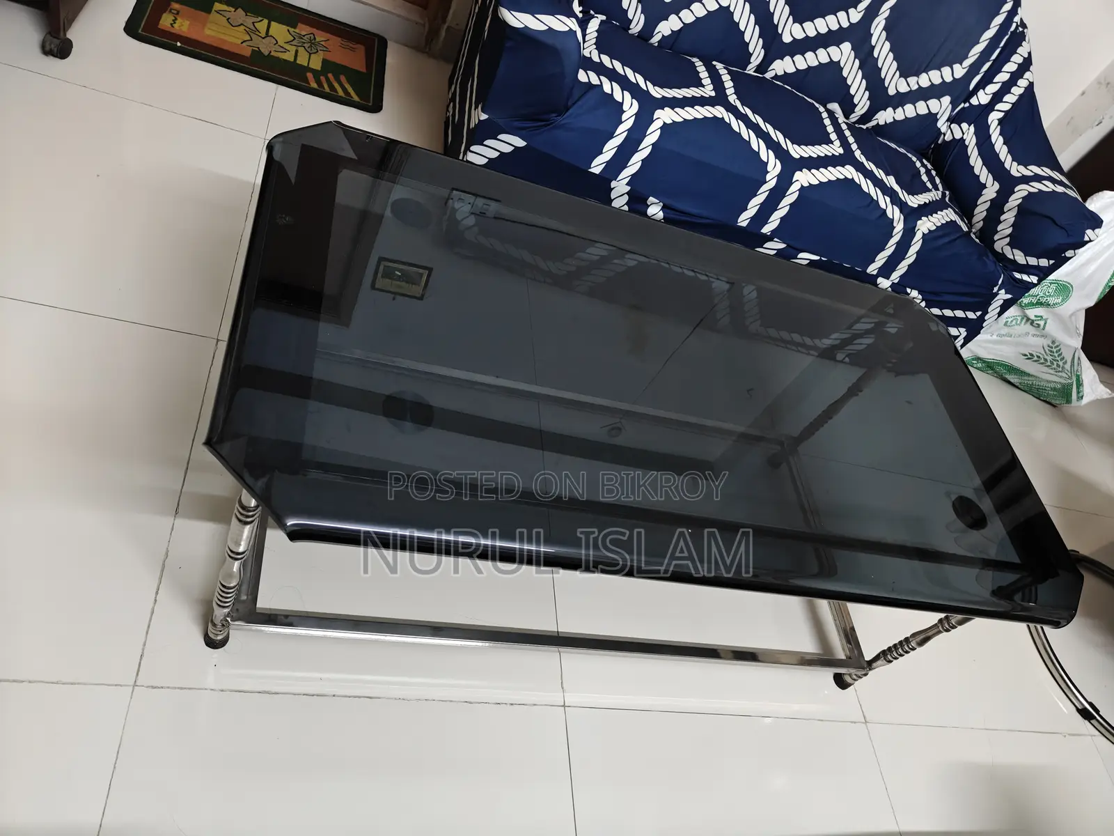 A side table will be sold