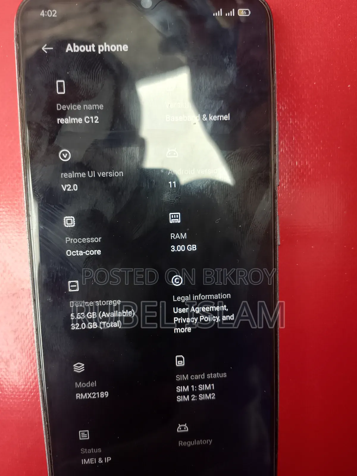 Realme C12 32 GB Gray