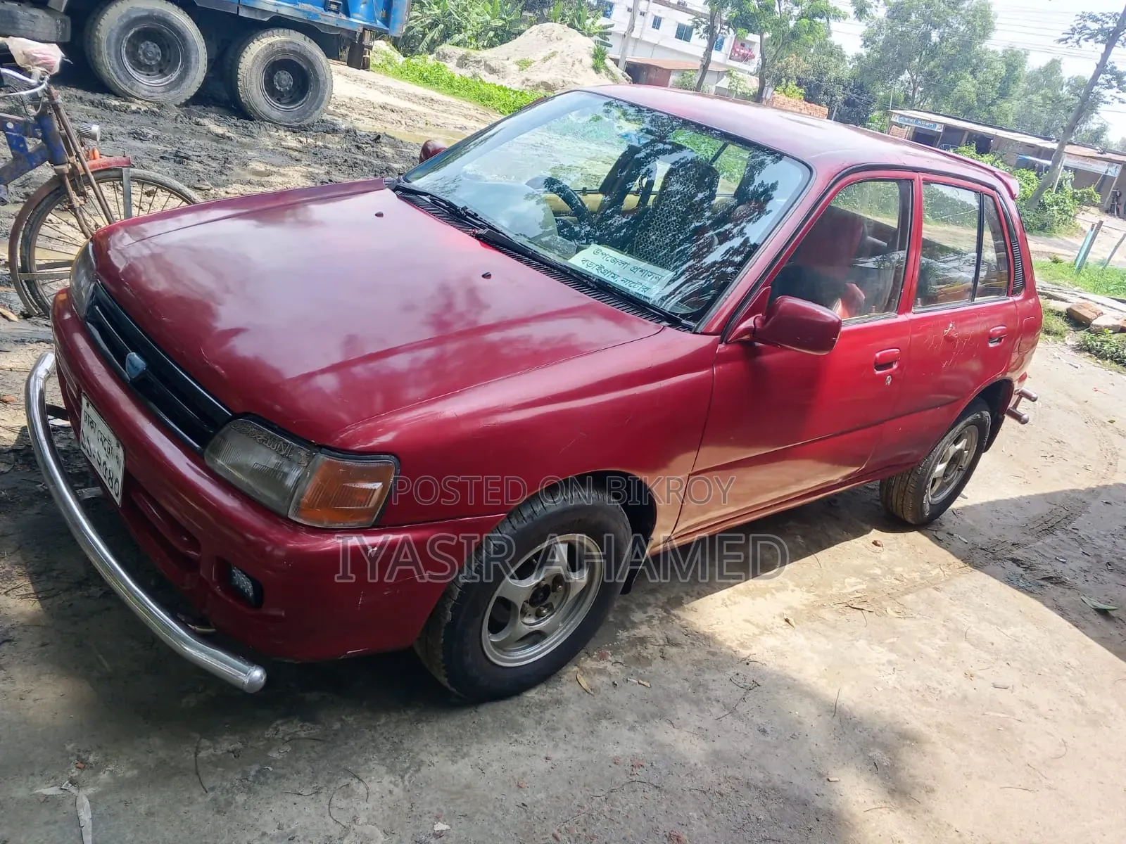 Toyota Starlet 1992 Maroon