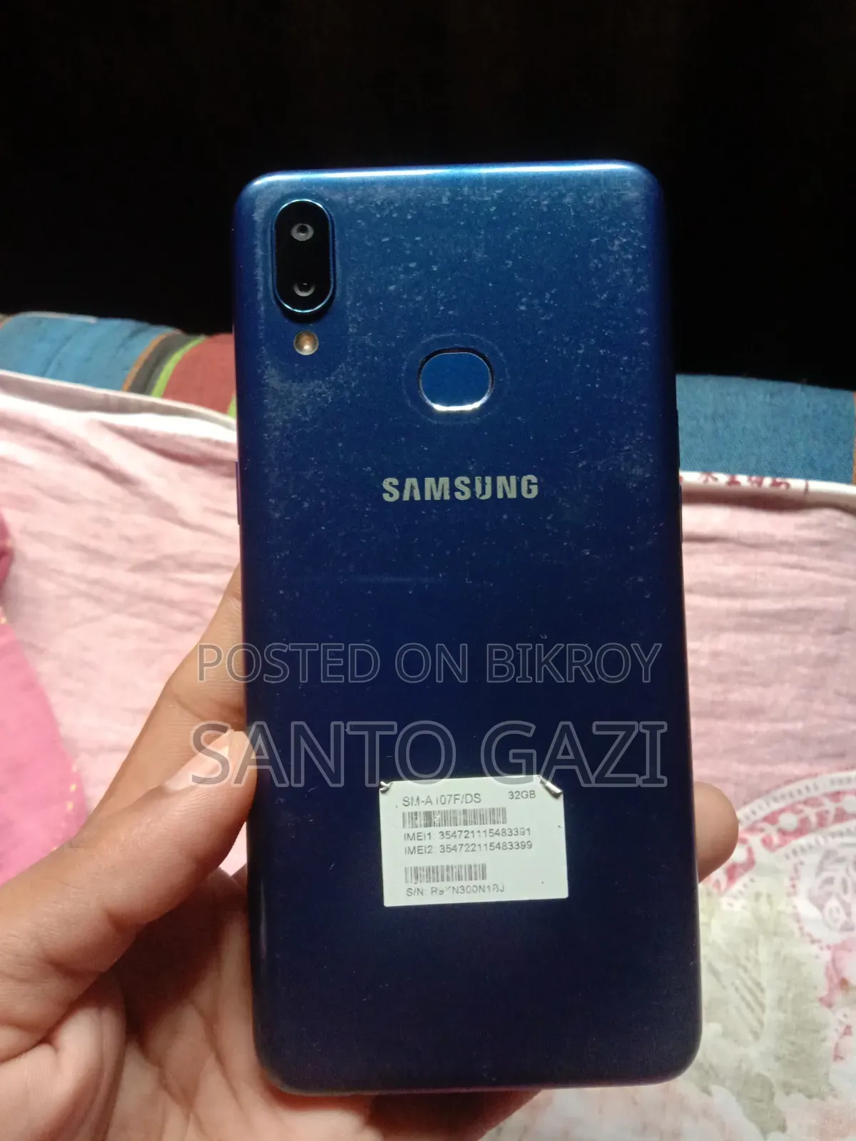 Samsung Galaxy A10s 32 GB Blue