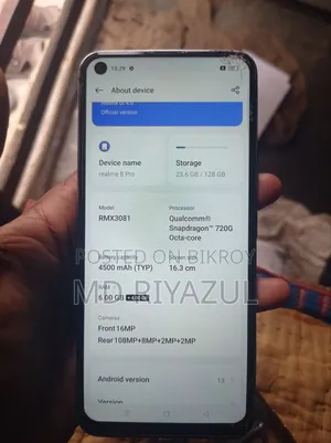Realme 8 Pro 128 GB Blue