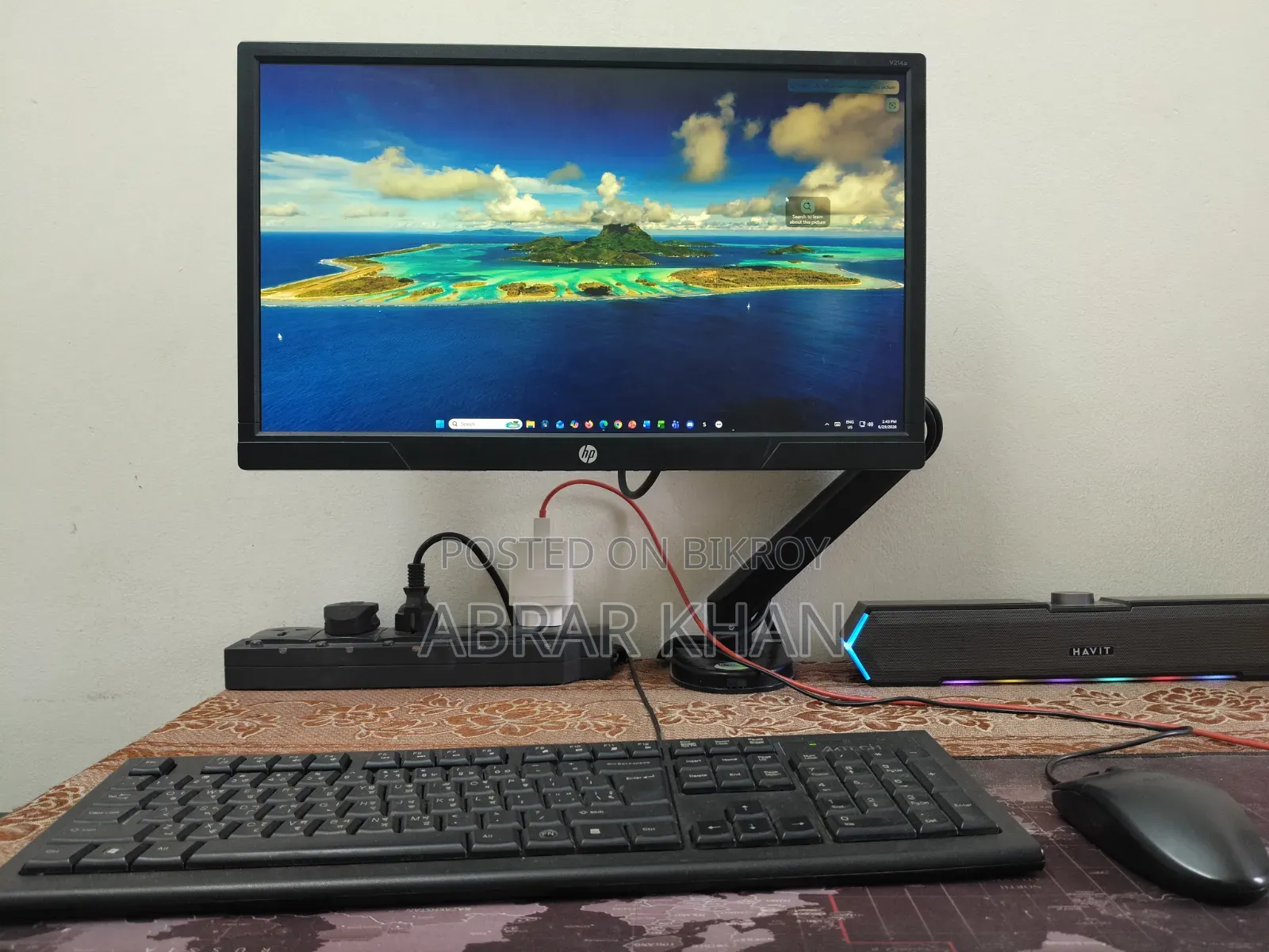 Desktop Computer 8GB Intel Core I5 SSHD+SSD 1T