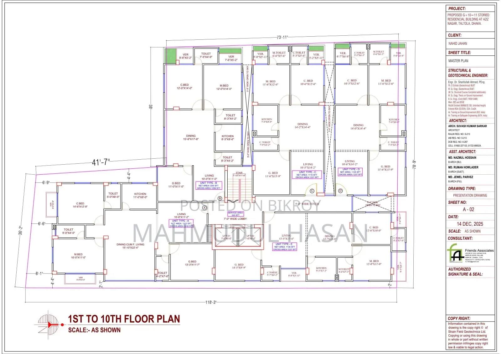 3bdrm Apartment in Royal Legacy Real, Mirpur DOHS for sale