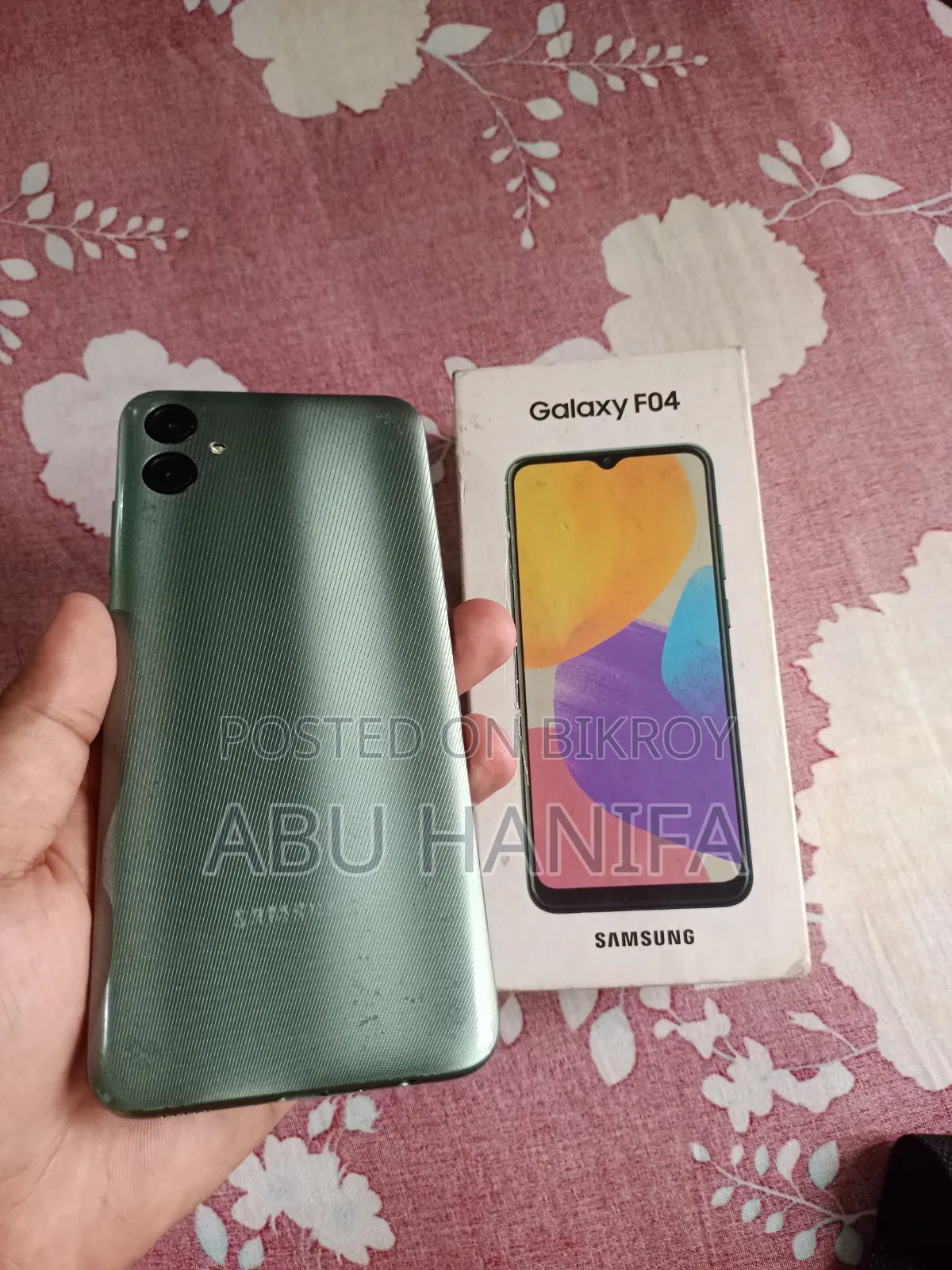 স্যামসাং গ্যালাক্সি এফ০৪ ৬৪ জিবি গ্রিন