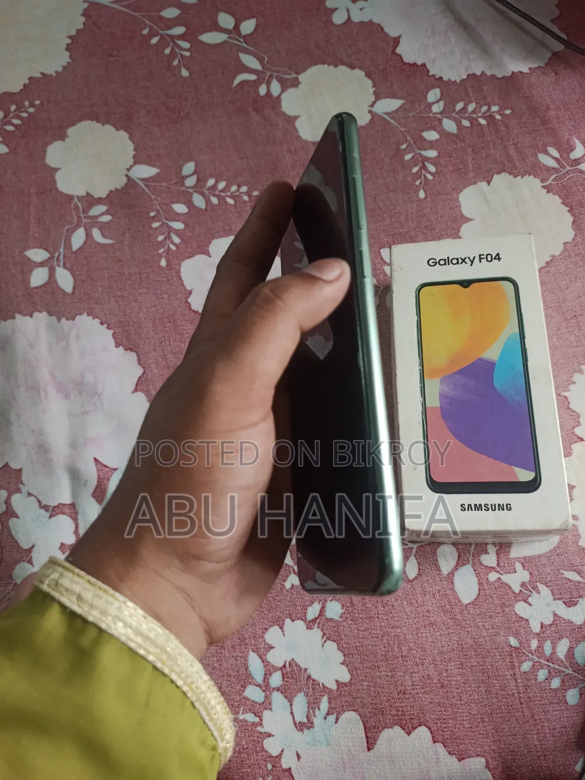 স্যামসাং গ্যালাক্সি এফ০৪ ৬৪ জিবি গ্রিন