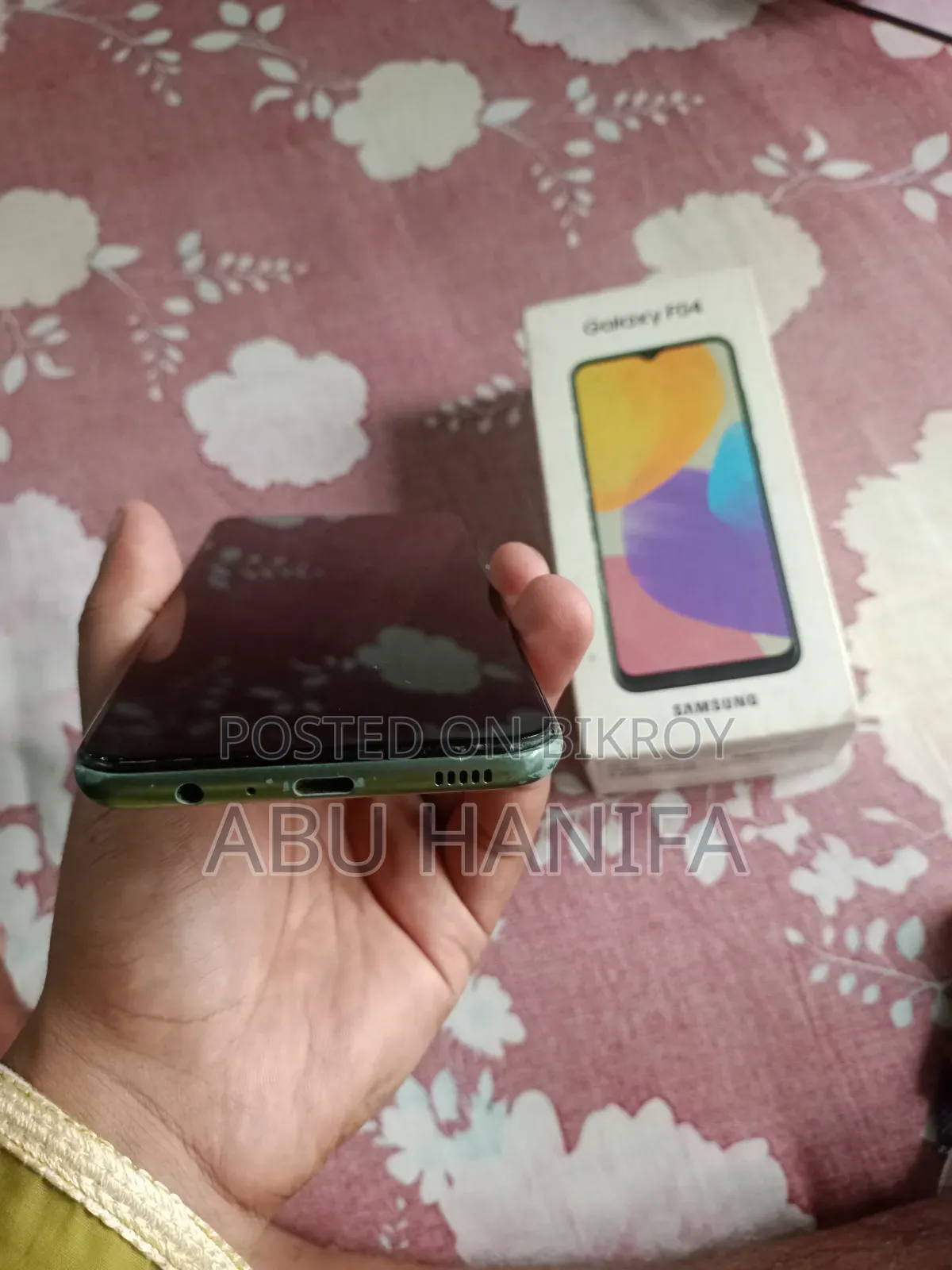 স্যামসাং গ্যালাক্সি এফ০৪ ৬৪ জিবি গ্রিন