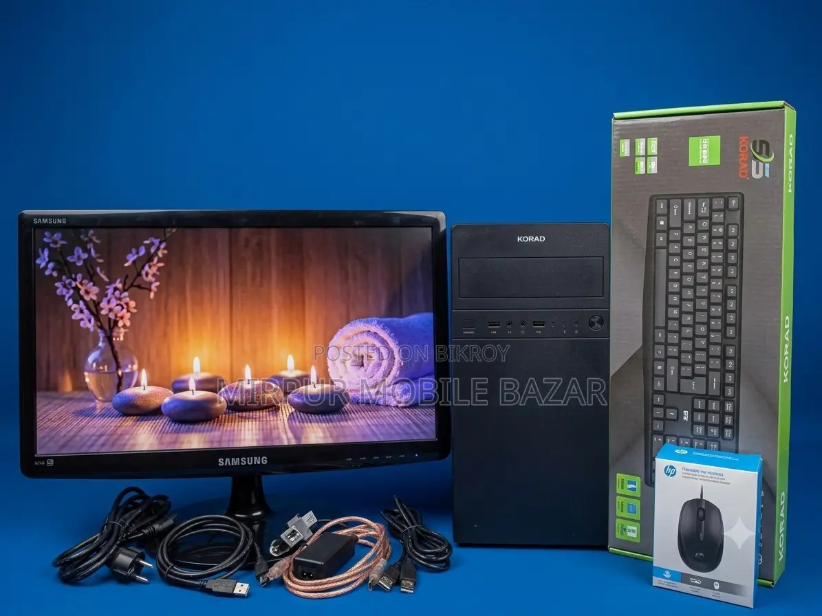 New Desktop Computer 8GB Intel Core i3 SSD 128GB
