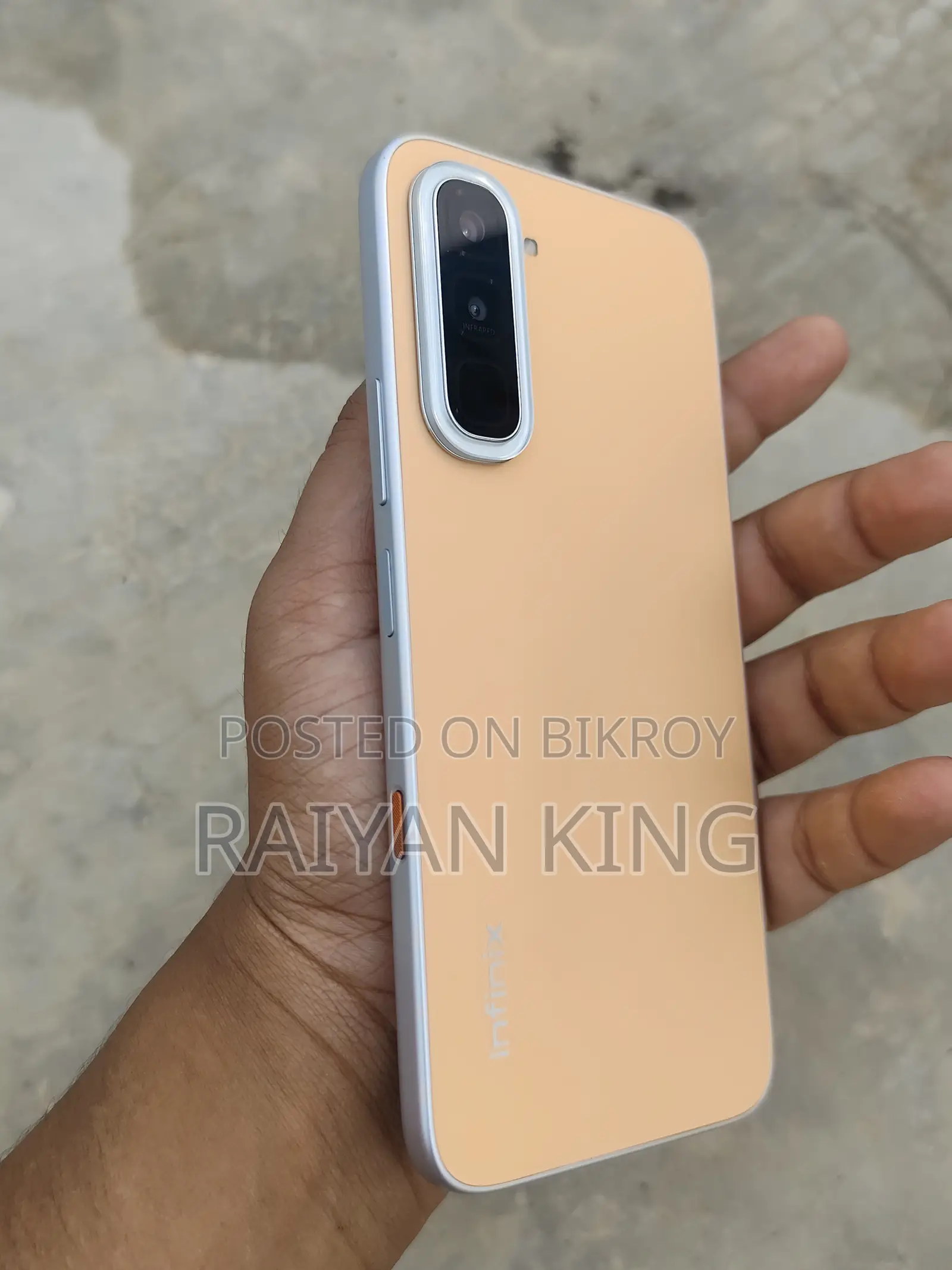 ইনফিনিক্স হট ৭০ ১২৮ জিবি অরেঞ্জ