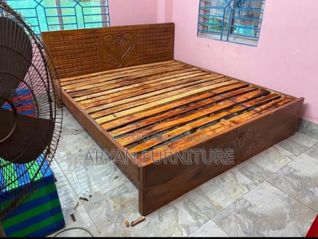 Koroi Wood King Size Bed Free Delivery No Advance Fix Price