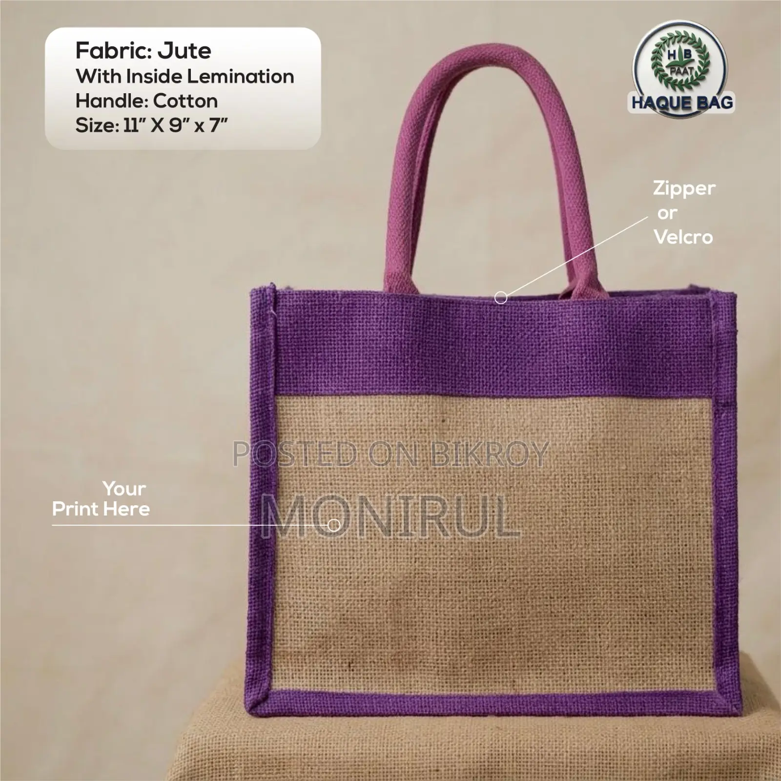 Jute Bag Hand Bag
