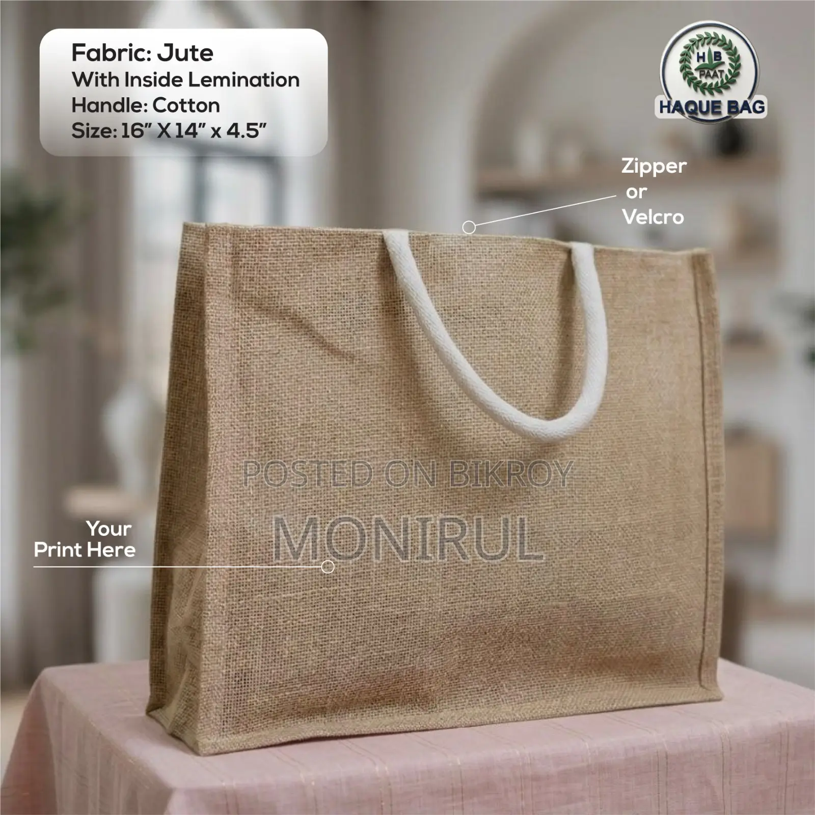 Jute Bag Hand Bag