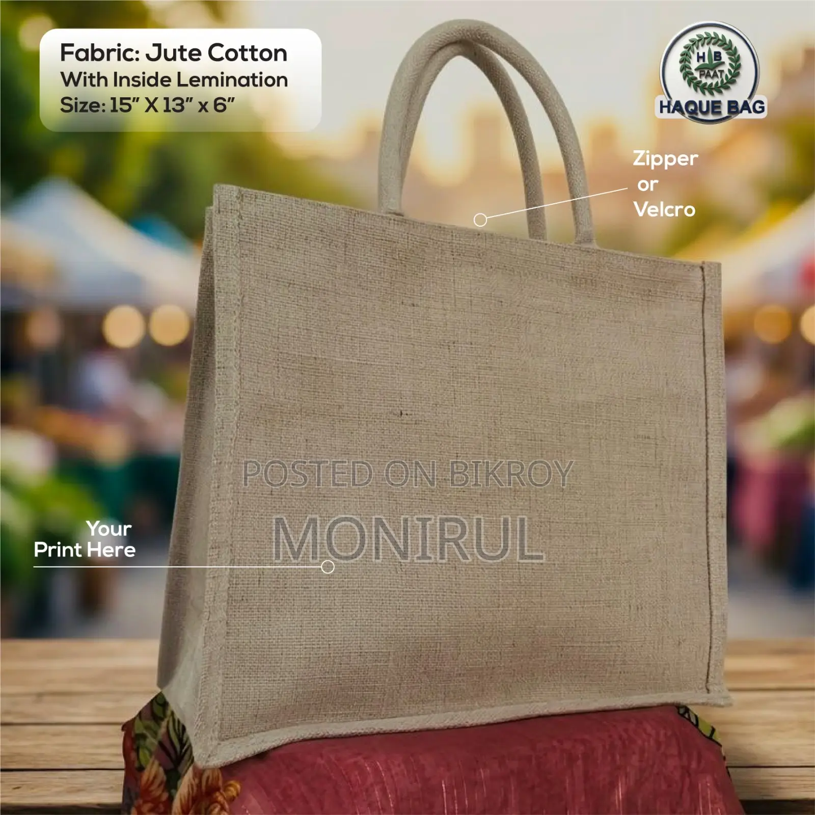 Jute Bag Hand Bag