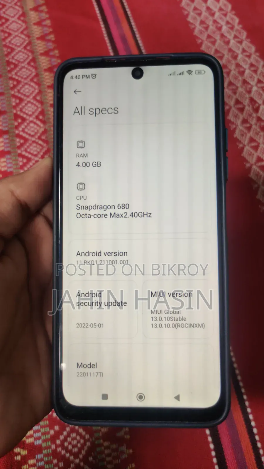 Xiaomi Redmi Note 11 64 GB Blue