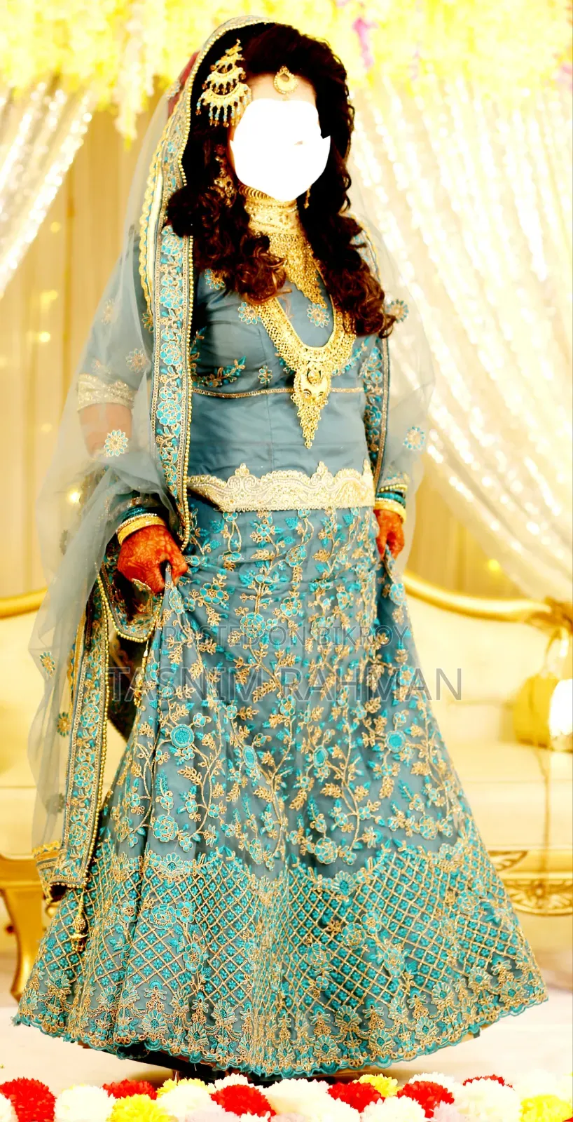 Lehenga and Jewelry