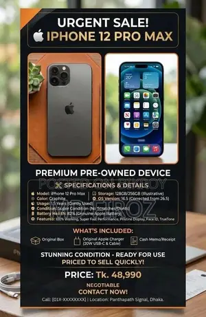 Apple iPhone 12 Pro Max 256 GB Black
