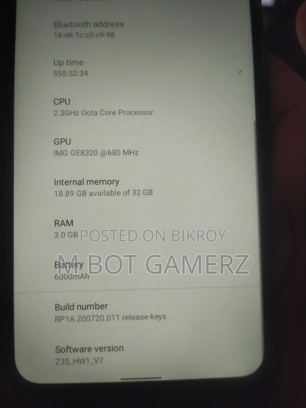 Symphony Z35 32 GB Blue