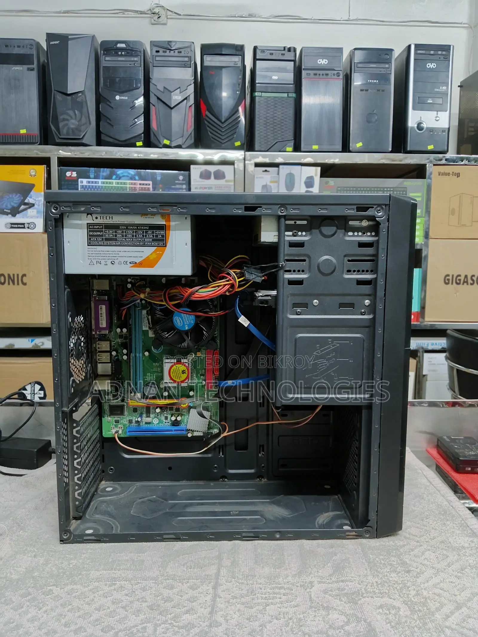 Desktop Computer 4GB Intel Core 2 Duo HDD 500GB