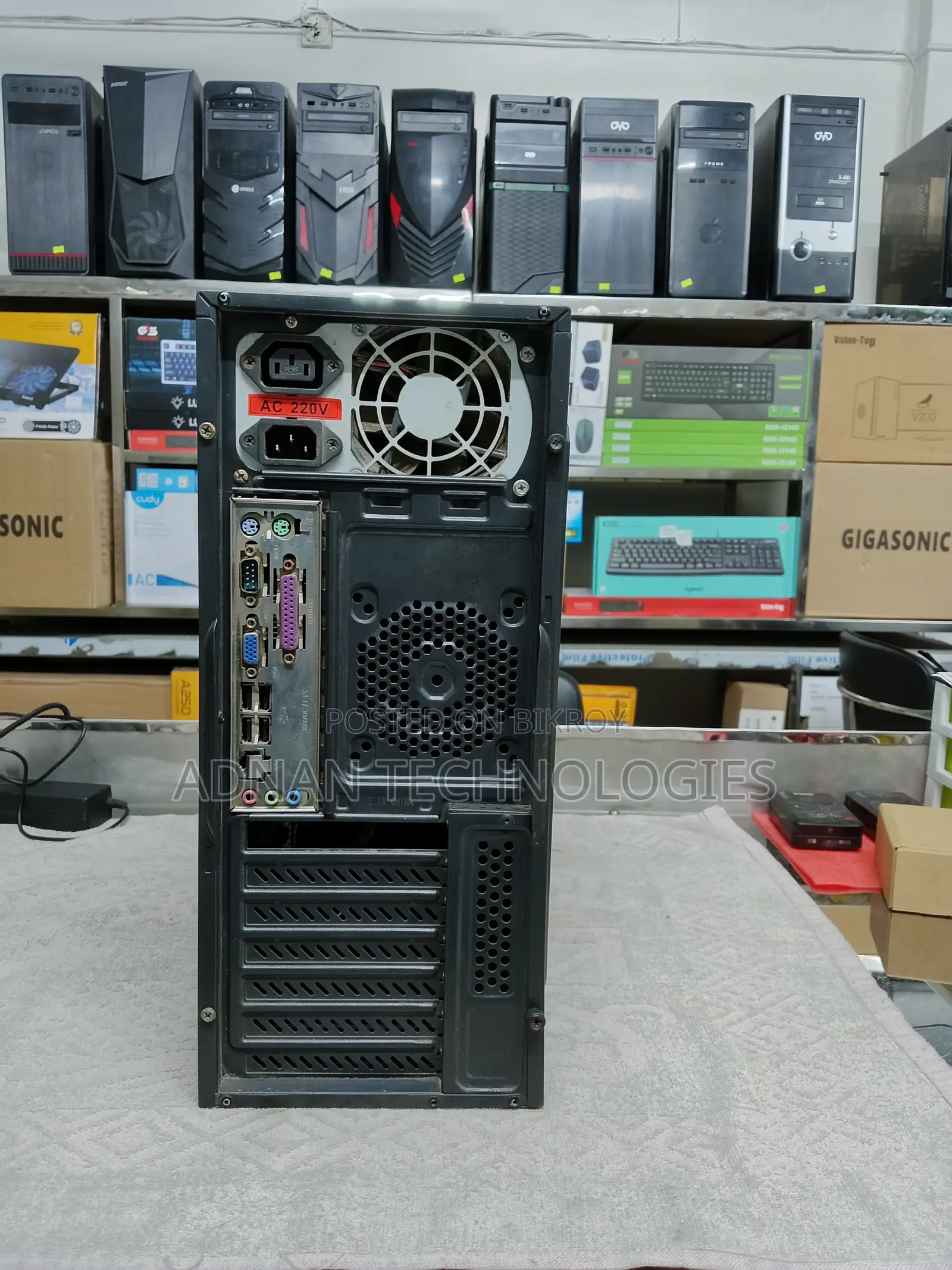 Desktop Computer 4GB Intel Core 2 Duo HDD 500GB