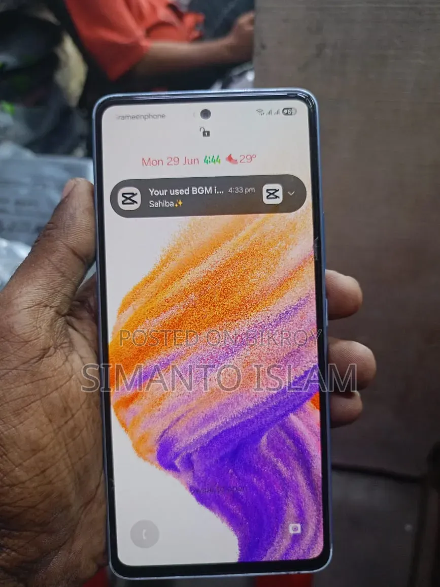 স্যামসাং গ্যালাক্সি এ৫৩ ৫জি ১২৮ জিবি