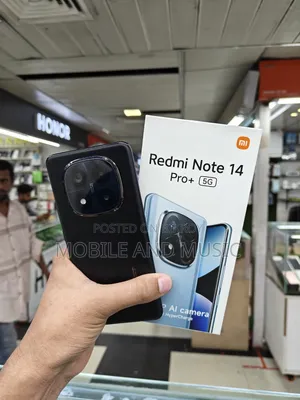 Xiaomi Redmi Note 14 Pro+ 5G 256 GB Black